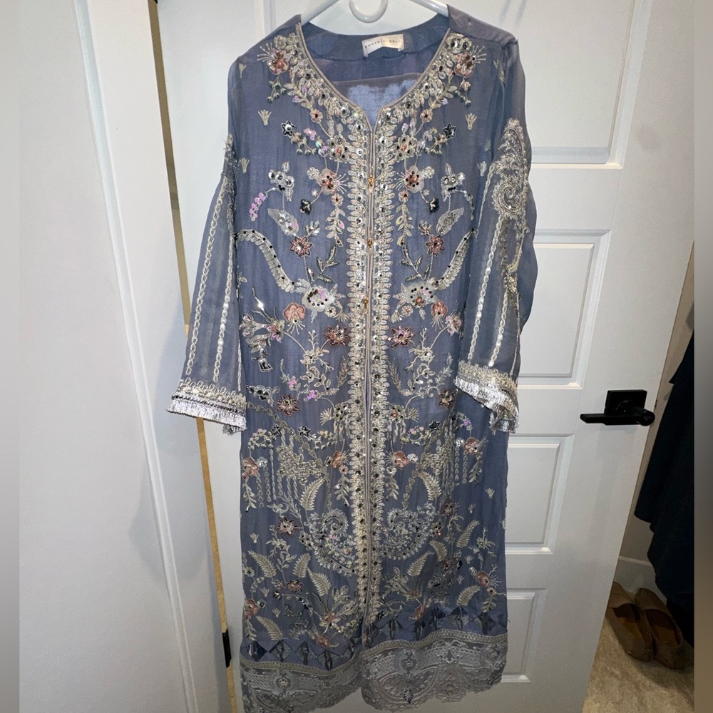 Emaan Adeel Fancy Pakistani 3 Piece Shalwar Kameez